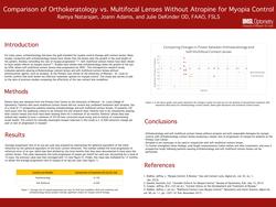 Comparison of Orthokeratology vs. Multifocal Lenses Without Atropine for Myopia Control